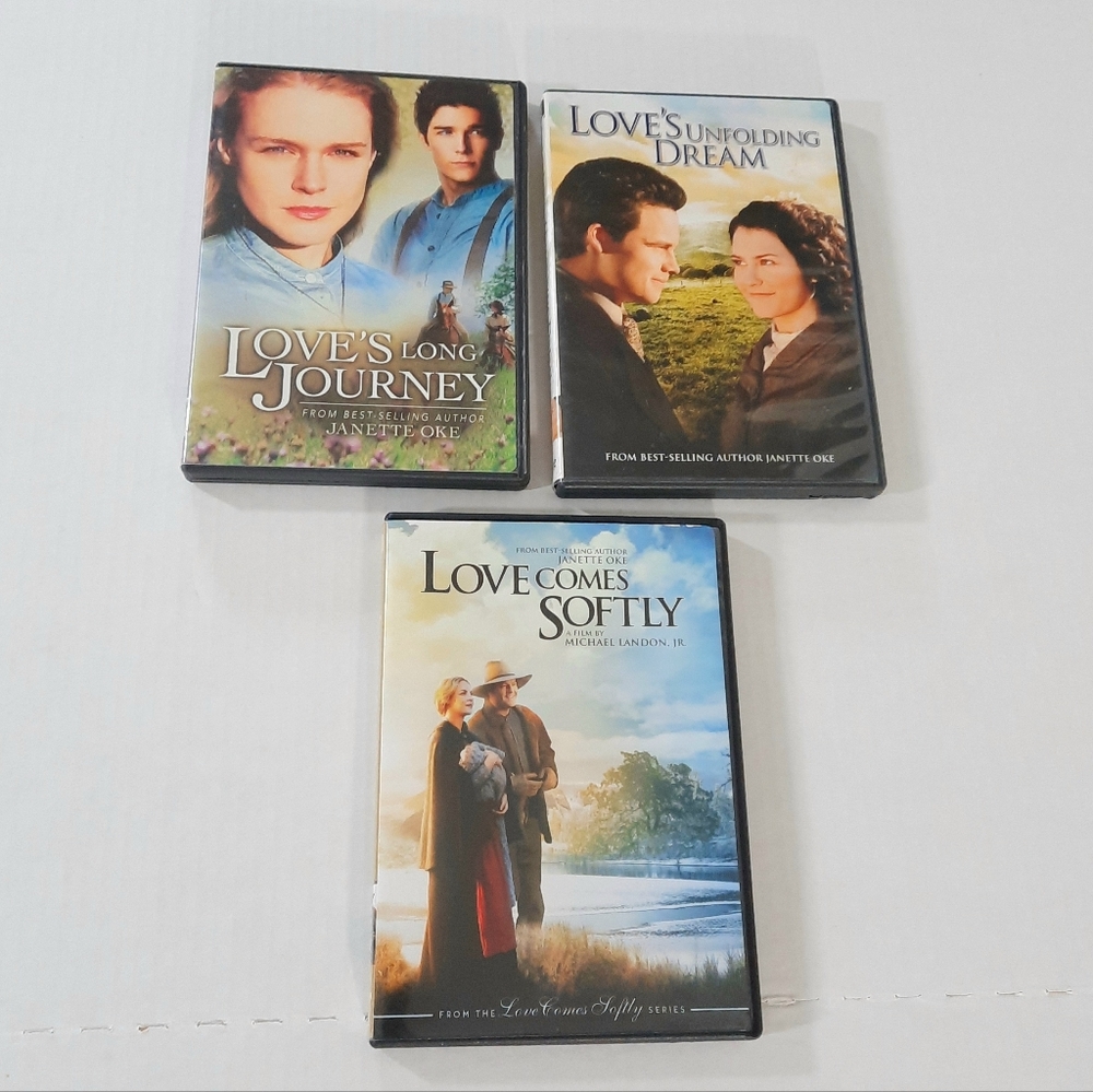 Lot of 3 Love Comes Softly Series DVDs